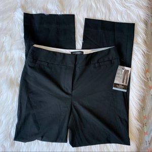 Liz Claiborne| Black classic straight leg pants